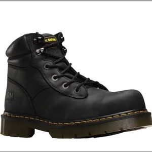 Dr. Martens Work Burnham Steel Toe Boot Size 10